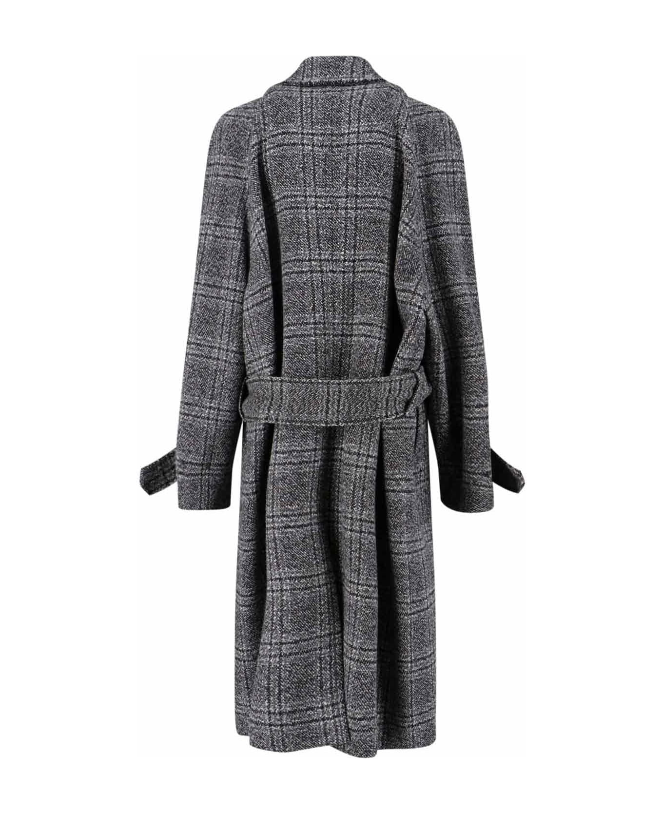 'one Layer' Wool Coat - 2