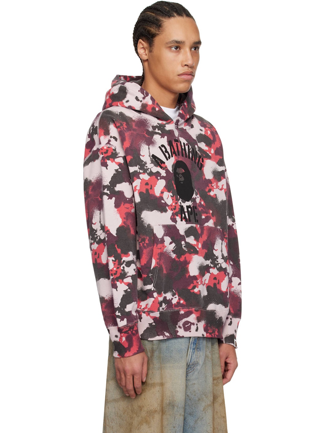 Red Map Camo Hoodie - 2