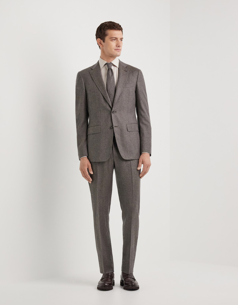 TAUPE PURE IMPECCABILE WOOL MODERN FIT SUIT 3