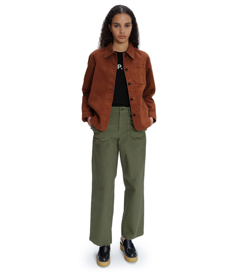 A.P.C. Suzanne Logo jacket outlook