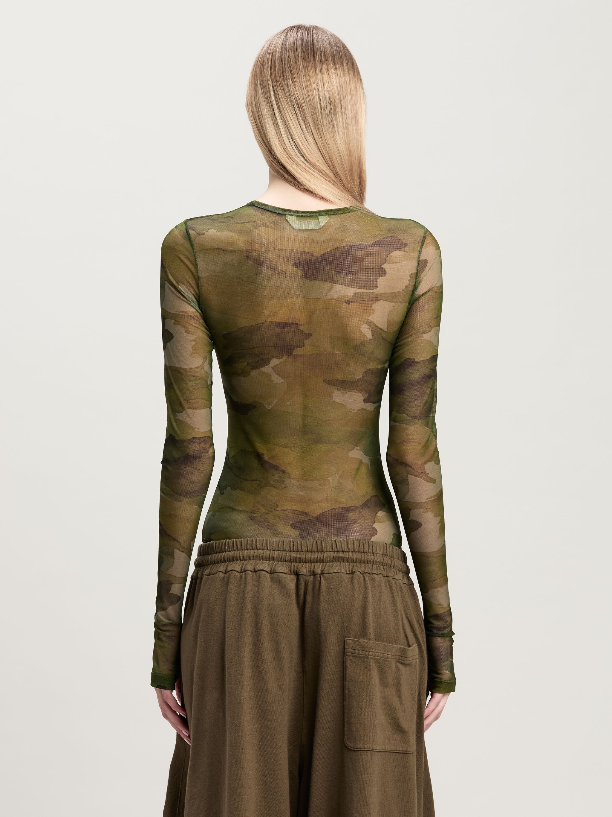 Camo Tulle Bodysuits - 5