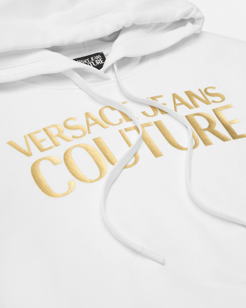 VERSACE JEANS COUTURE Logo Crop Hoodie outlook