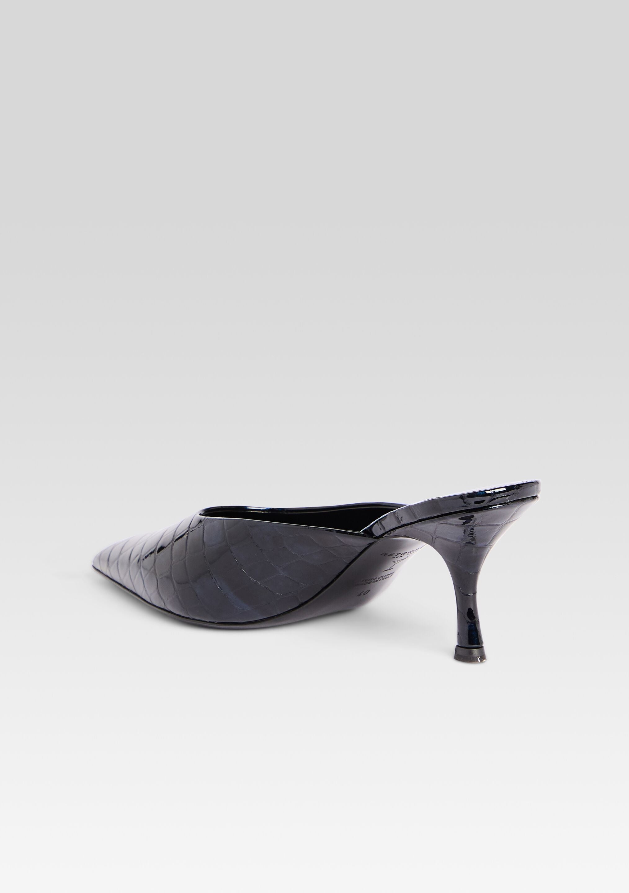 BONNIE LEATHER MULE - 5