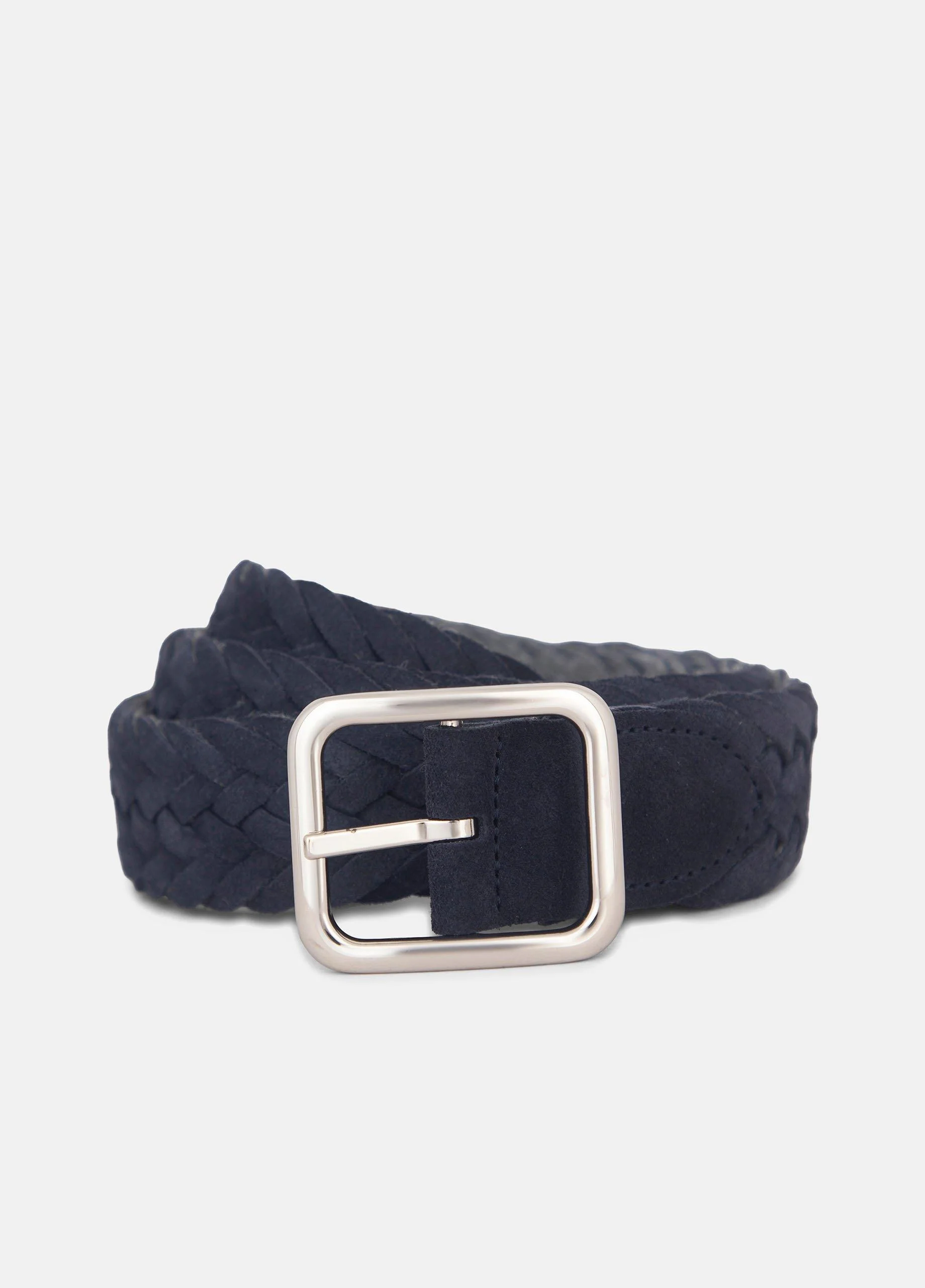 Men's 35mm Reversible Woven Suede Belt - 1