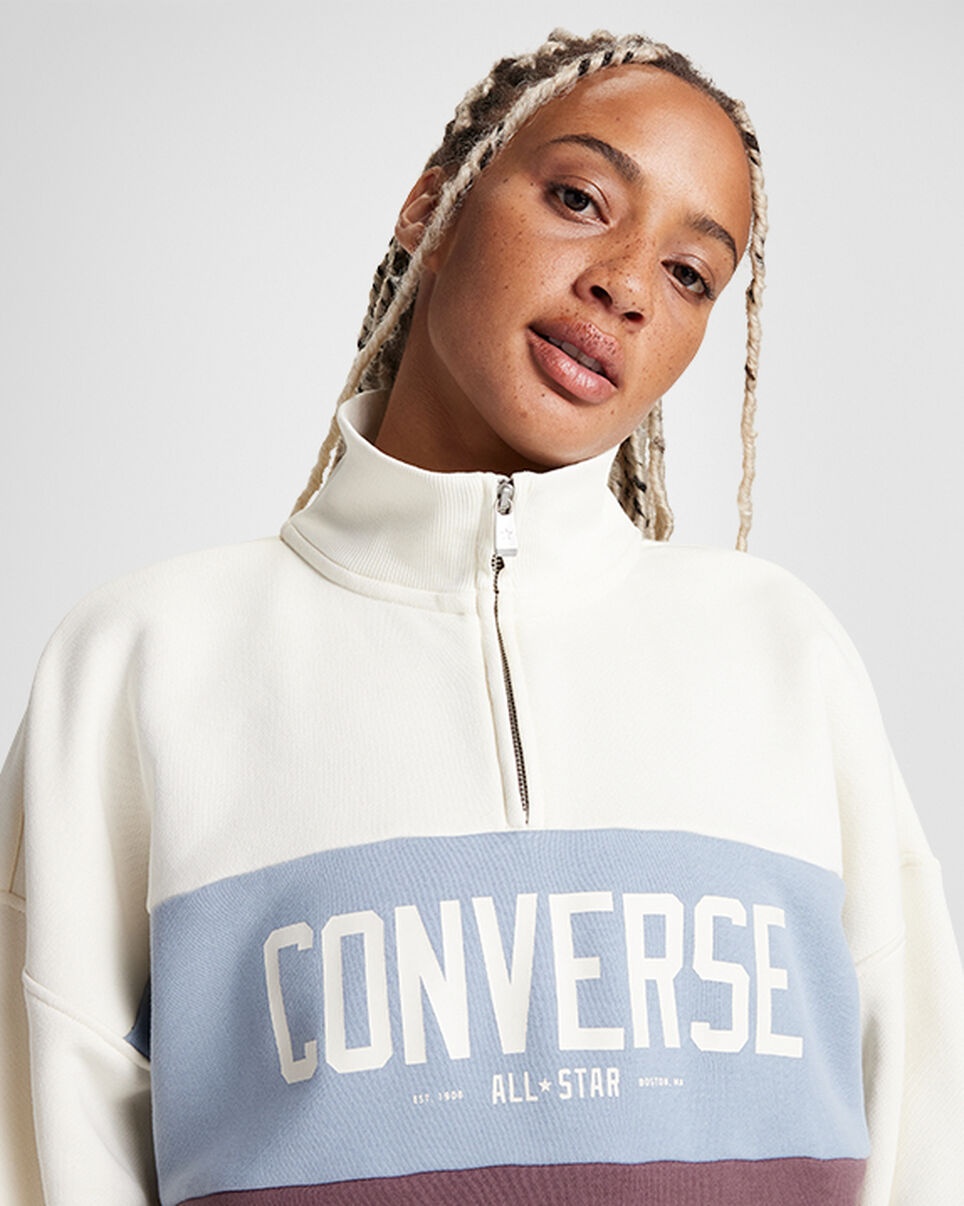 Half-Zip Colorblocked Pullover - 4