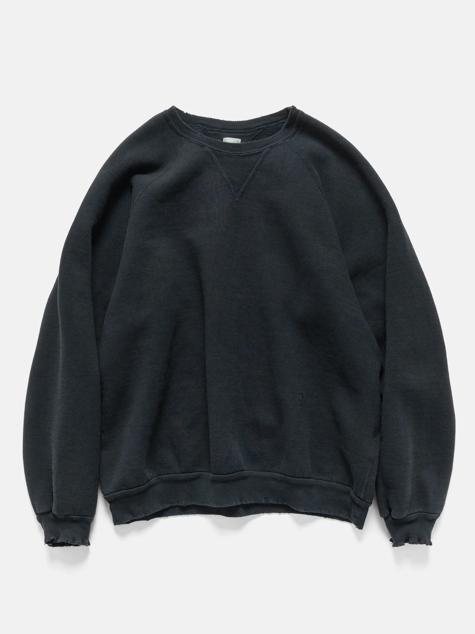 Vintage Double V Sweatshirt Black - 1