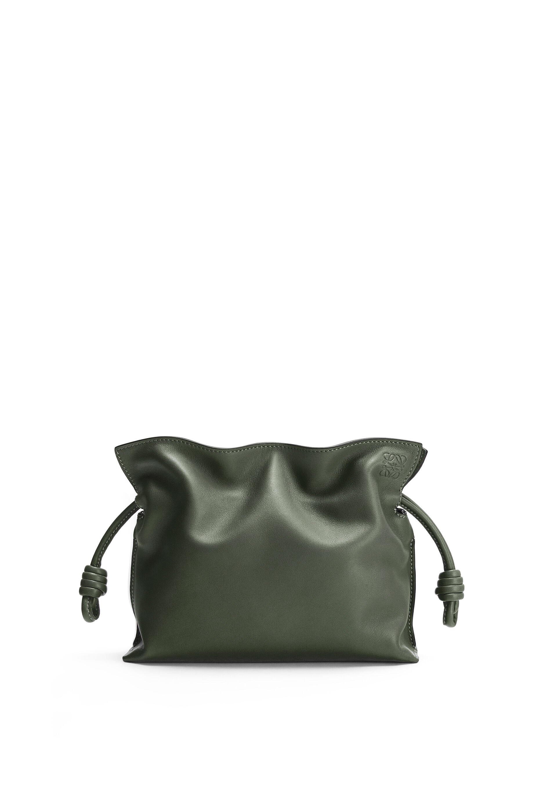 Mini Flamenco clutch in nappa calfskin - 1