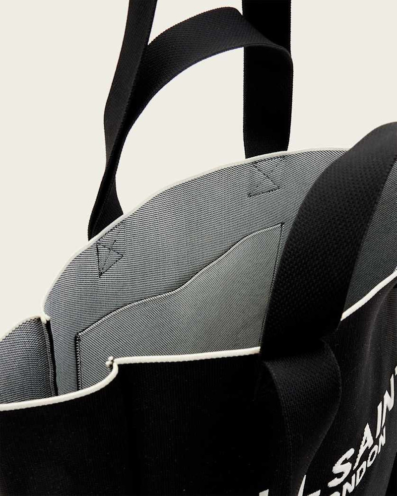 IZZY LARGE LOGO KNITTED TOTE BAG 3