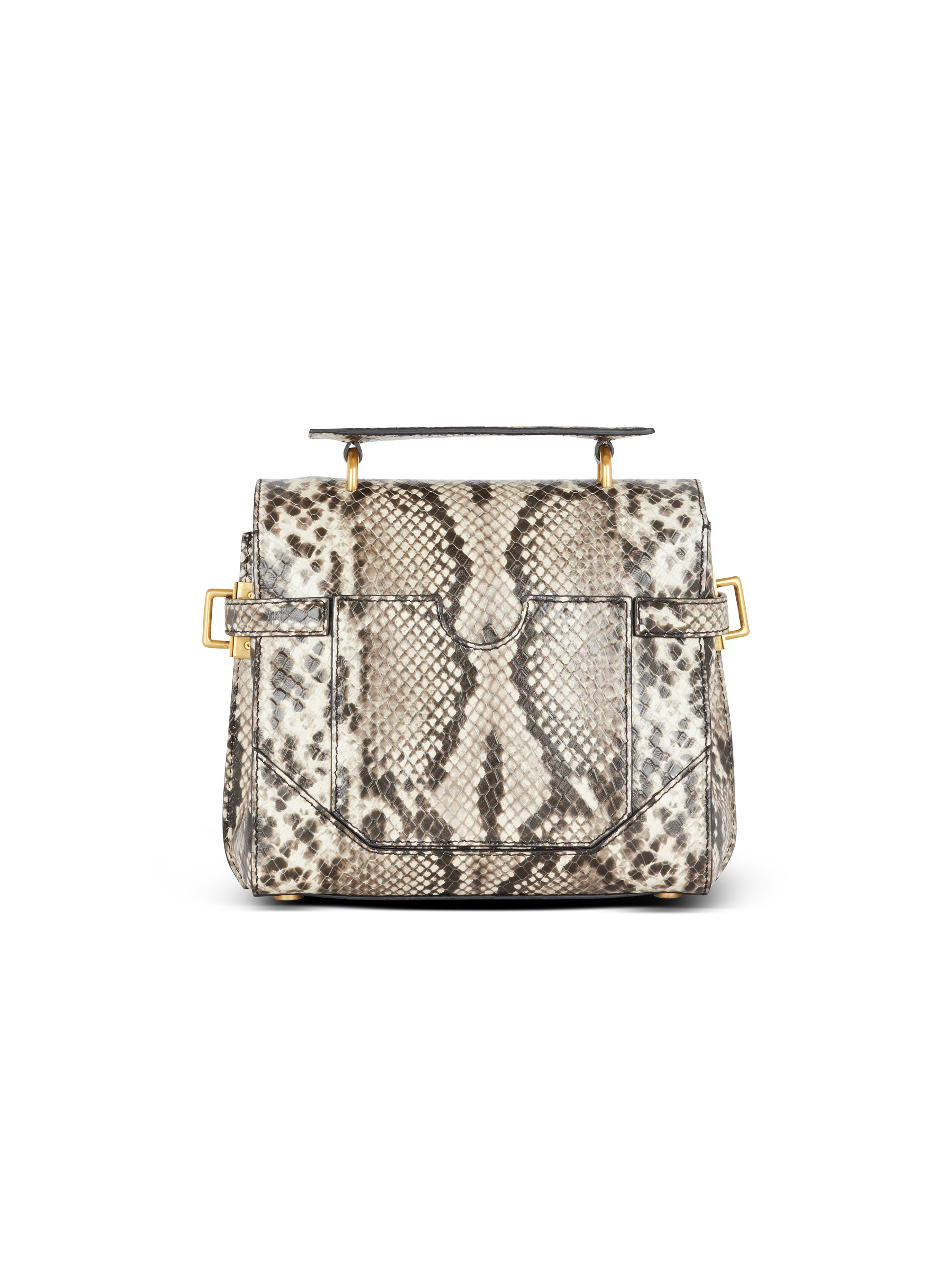 B-Buzz 23 snakeskin-effect leather bag - 4