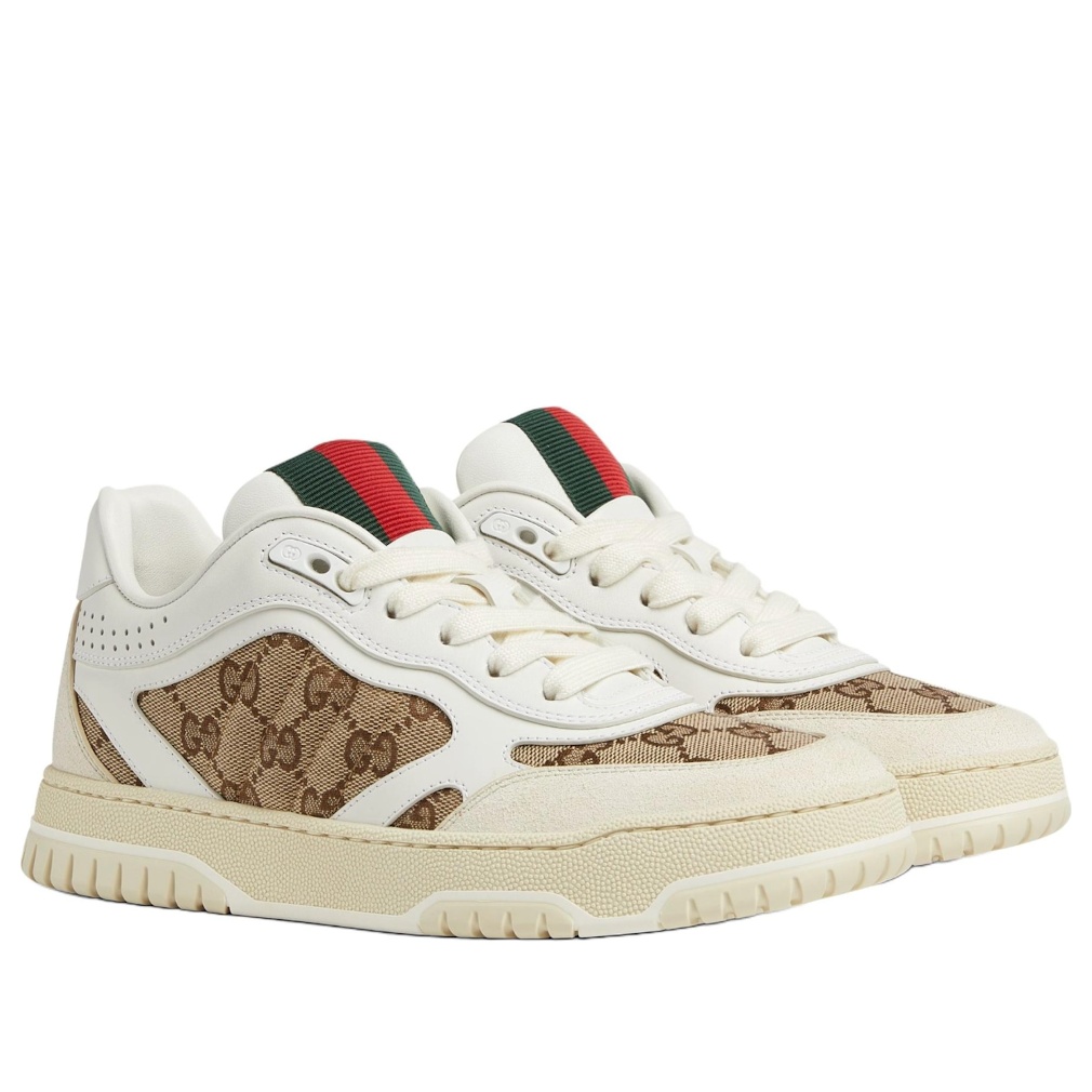 (WMNS) Gucci Re-Web 'GG Canvas White Beige' 785452-AADHW-9573 - 2