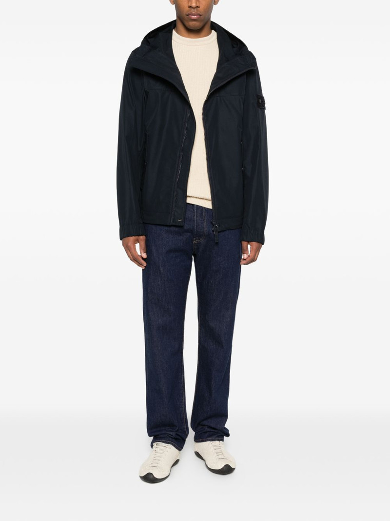 Stone Island hooded zip-up jacket outlook