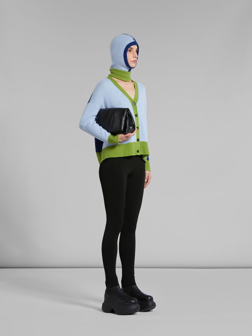 Marni colour-blocked cashmere jumper - Blue