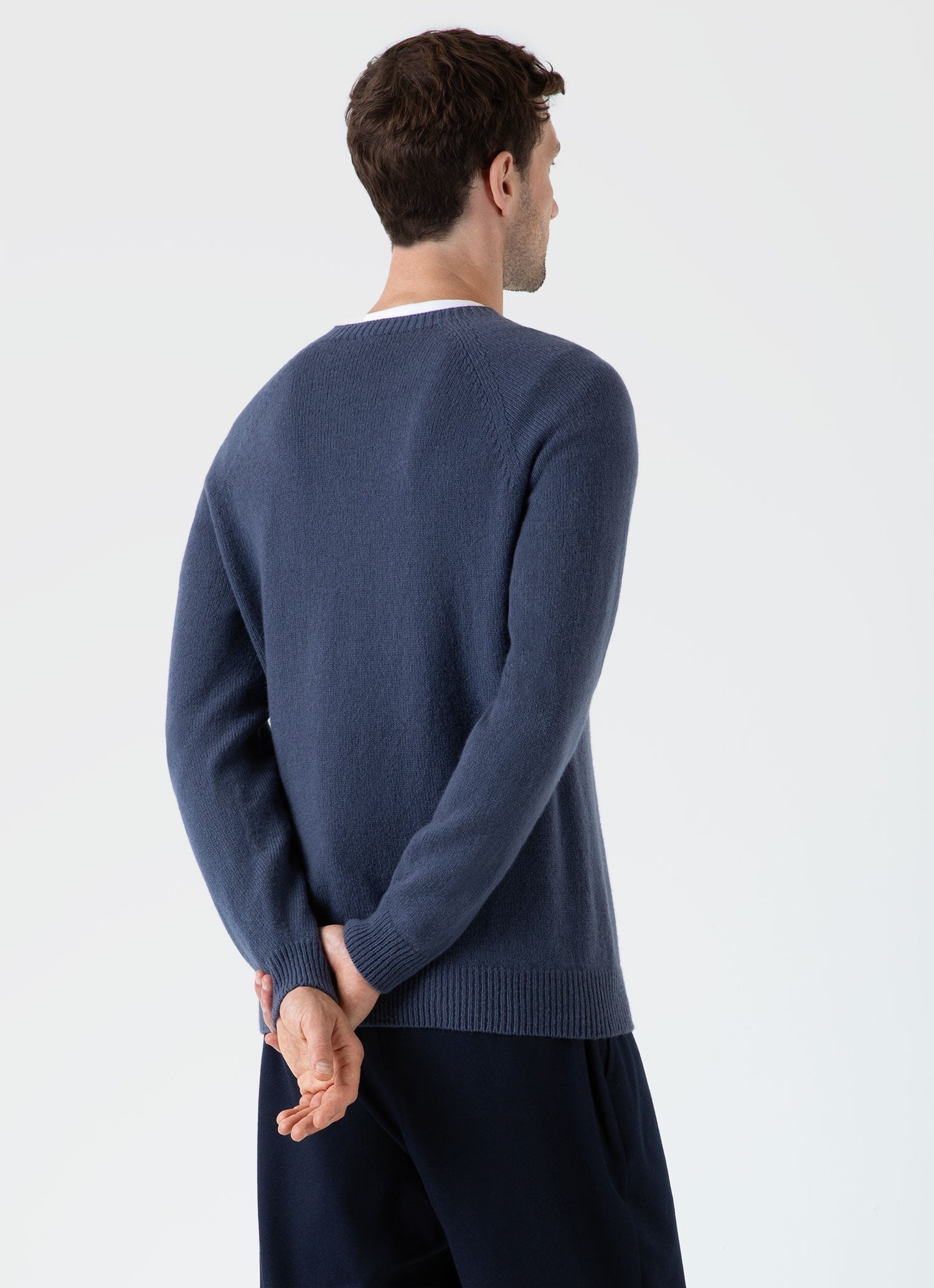 Lambswool Crew Neck Jumper - 5