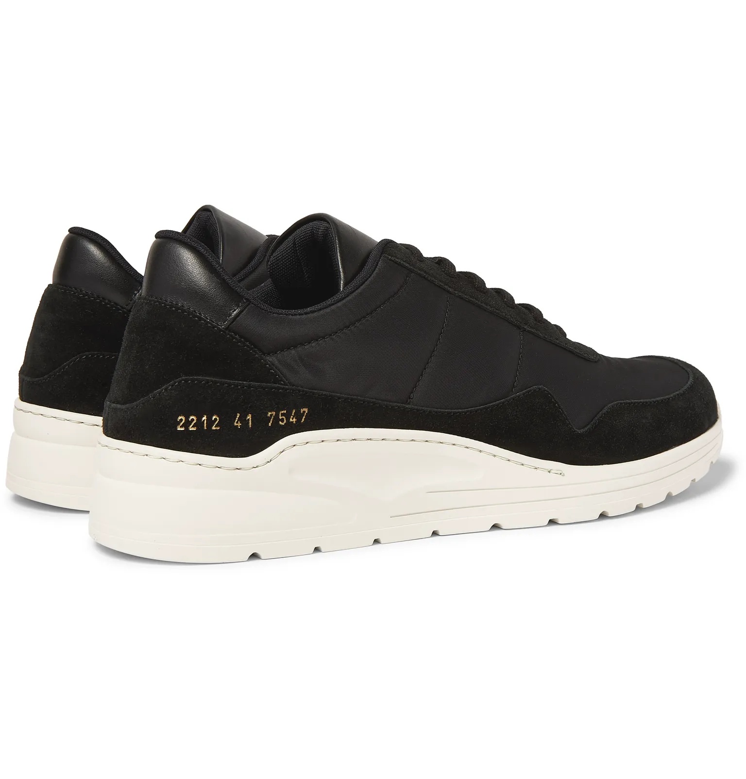 Cross Trainer Suede, Nylon and Leather Sneakers - 6