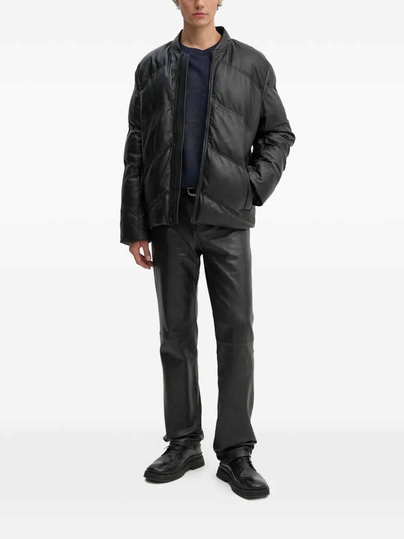 Zadig & Voltaire quilted leather jacket outlook