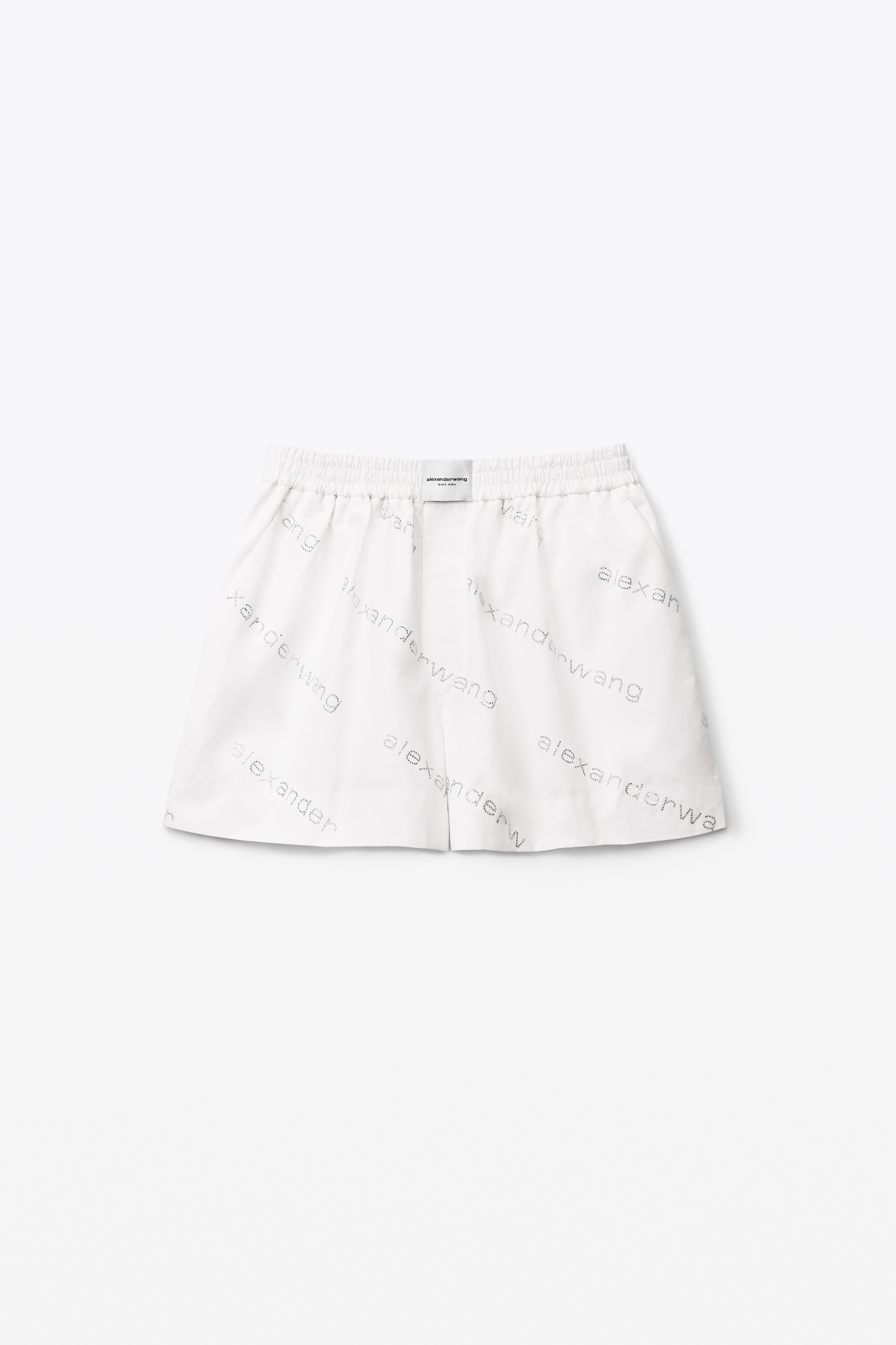 CRYSTAL LOGO PRINT BOXER SHORT IN COTTON - 1