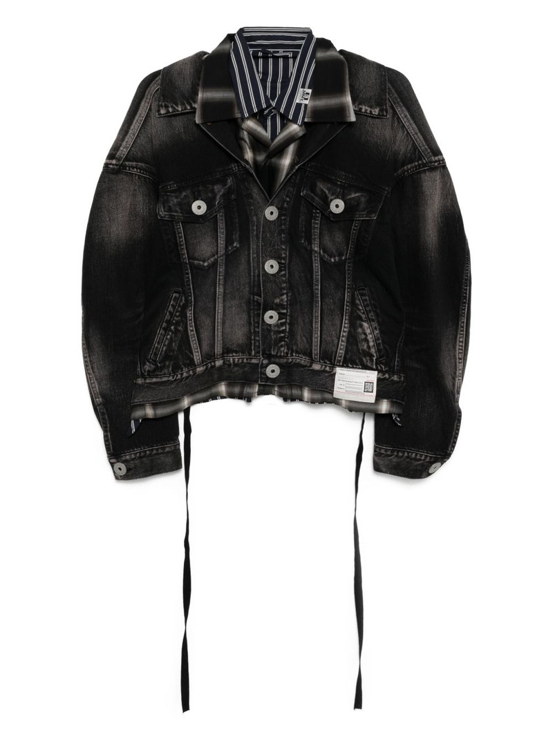 layered denim jacket 1