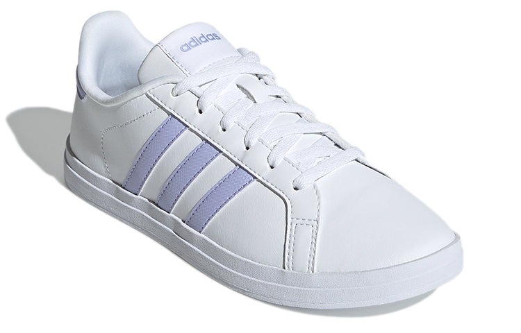 (WMNS) adidas Courtpoint 'White Violet Tone' H01964 - 3
