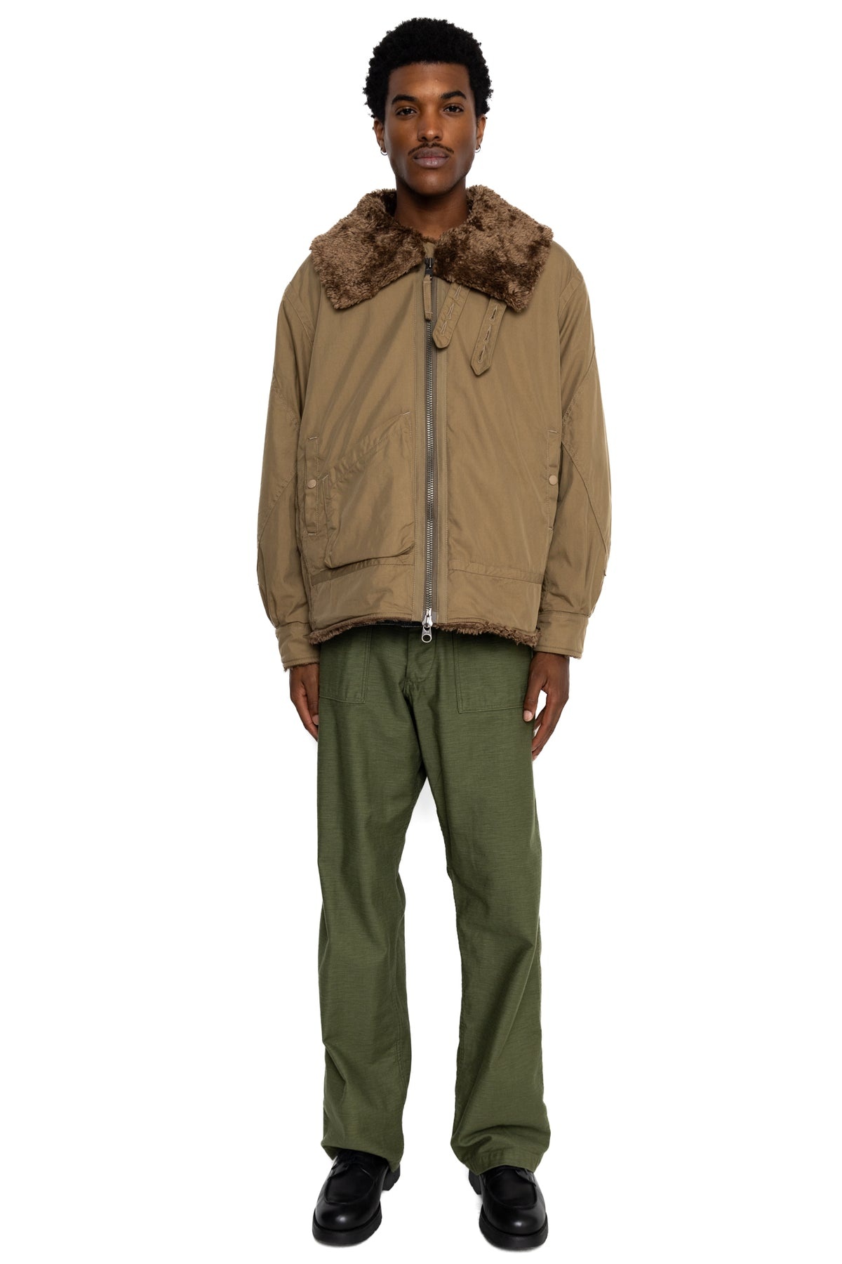 B3 Jacket Nyco Twill - Khaki - 2