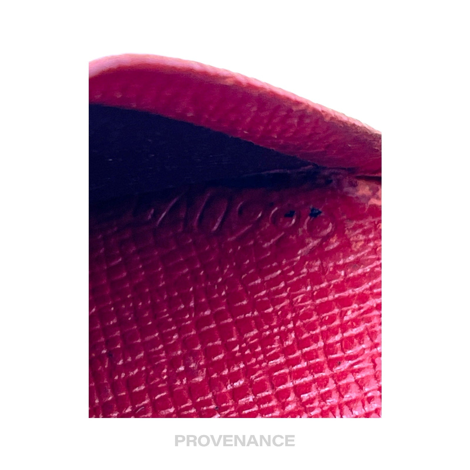 Louis Vuitton Pocket Organizer Wallet - Red Epi Leather - 9