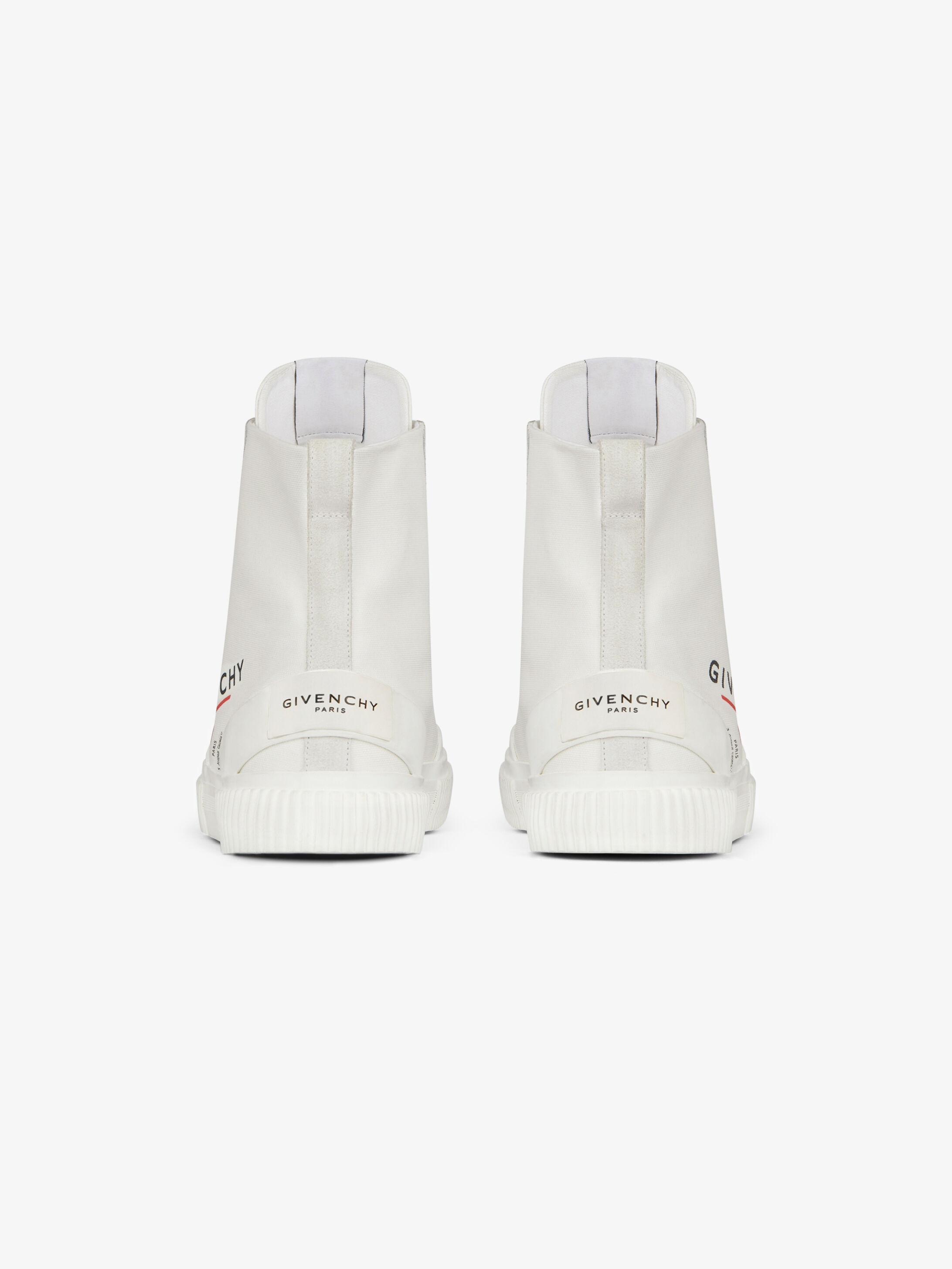 Tennis Light mid-height sneakers in GIVENCHY LABEL canvas - 4