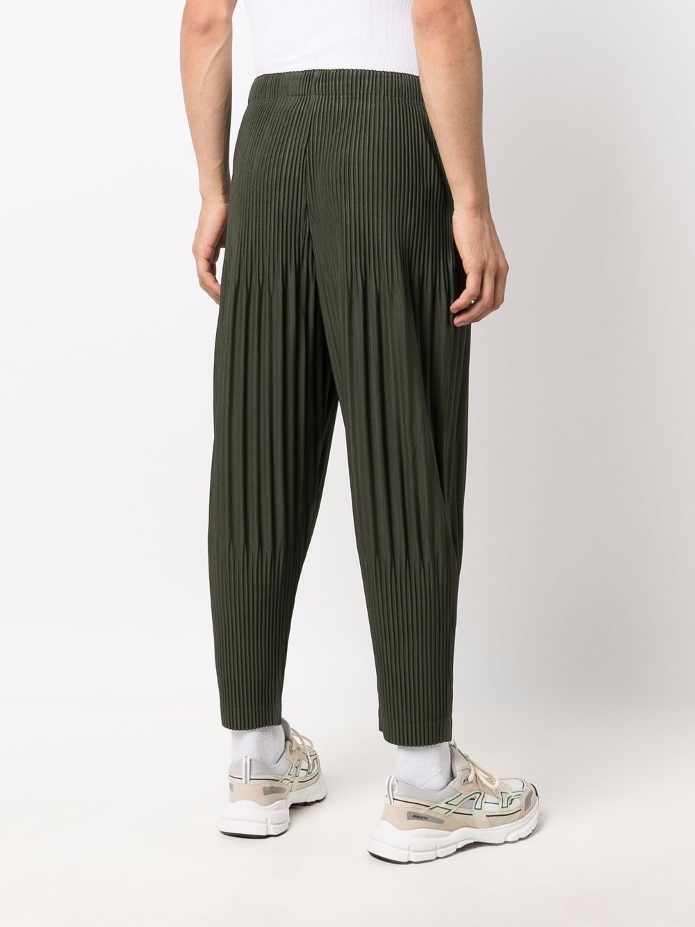 pleated balloon-leg trousers - 4