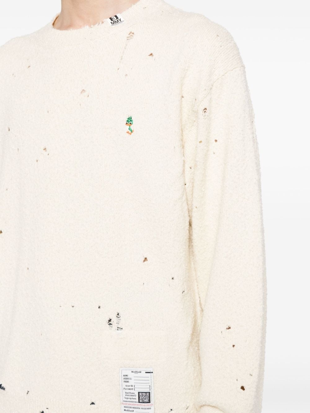 distressed jumper - 5