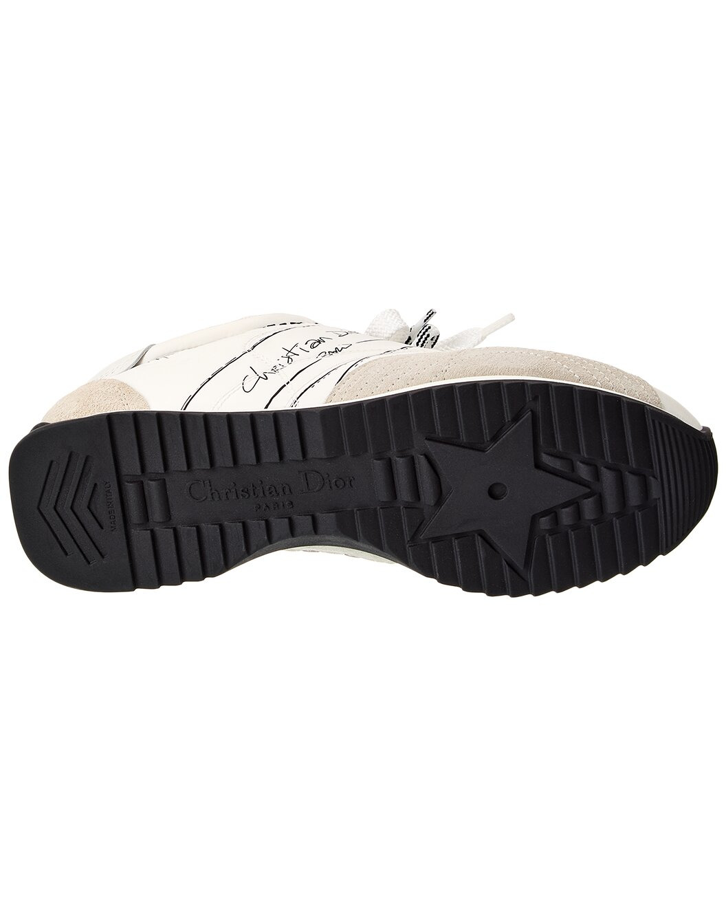 Dior In Progress Nylon & Suede Sneaker - 4