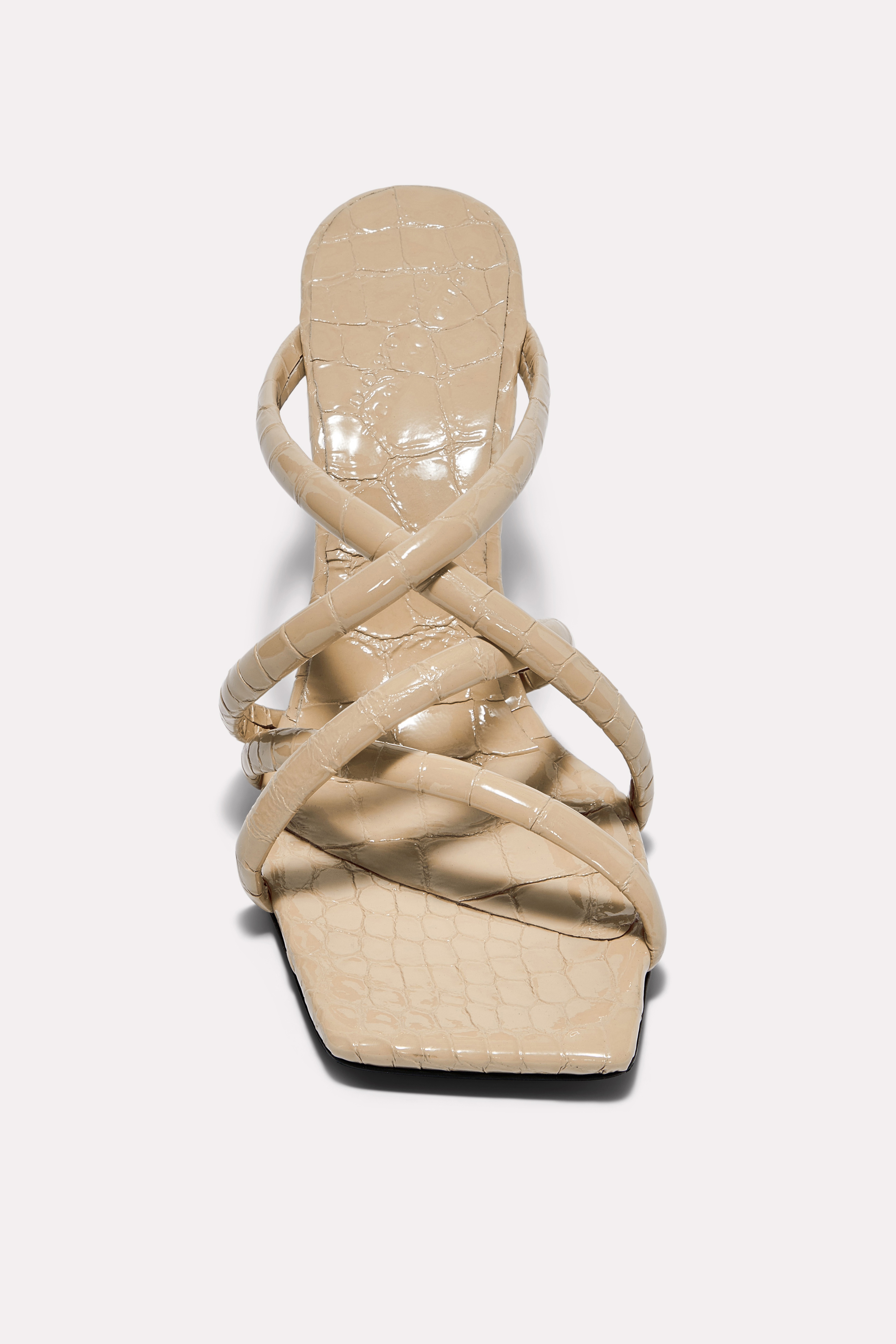 EXOTIC SHINE heeled sandal - 6