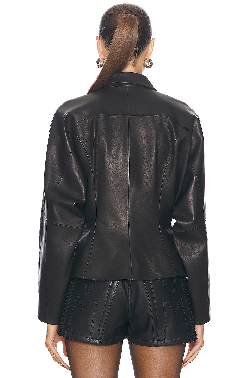 Fitted Leather Jacket - 4