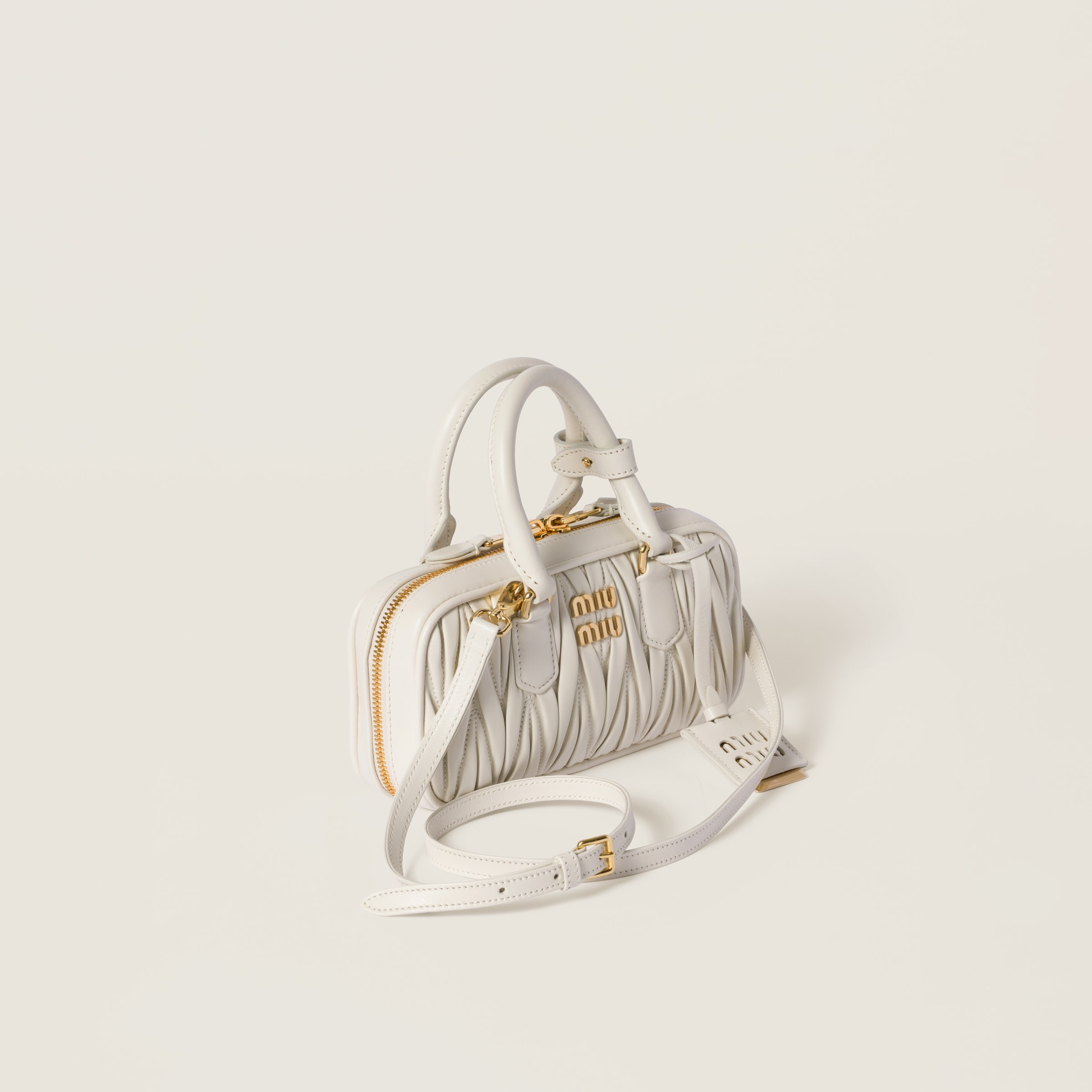 Arcadie matelassé nappa leather mini-bag - 2