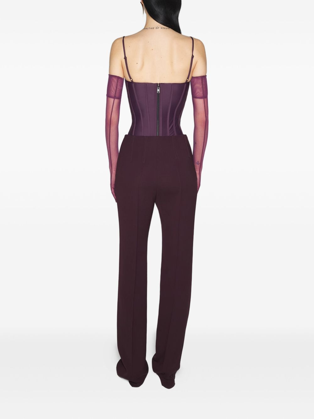 boned-panelled top - 3