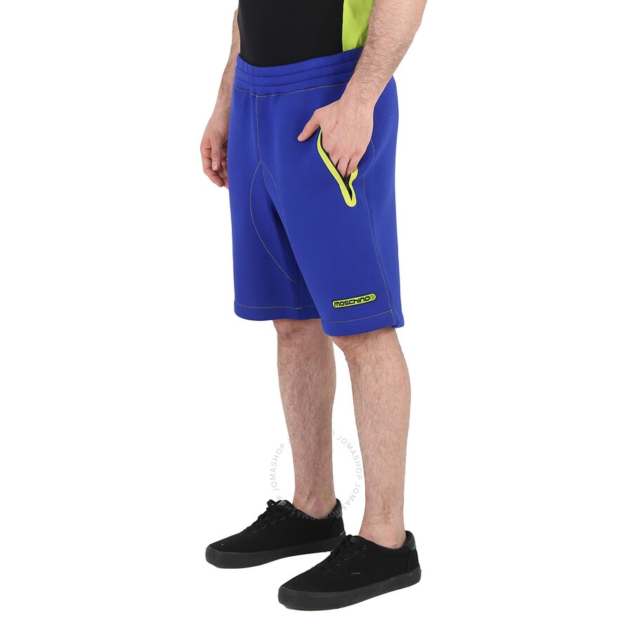 Moschino Men's Logo-Print Jersey Track Shorts - 4