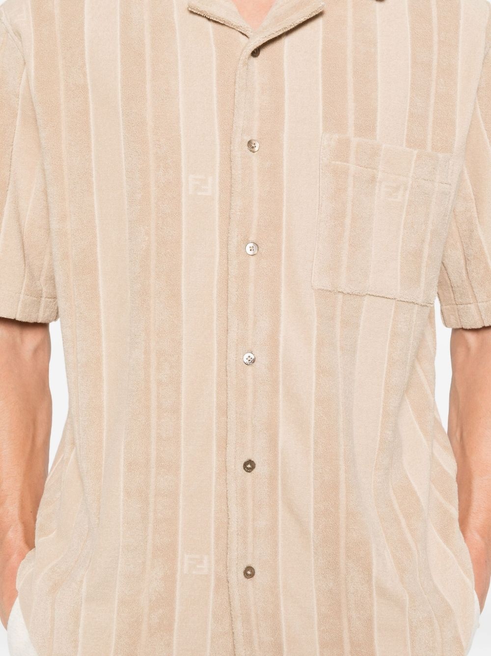 striped cotton shirt - 5