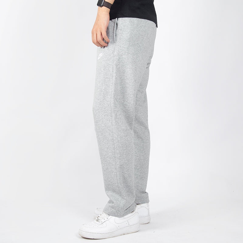 Nike Sportswear NSW CLUB PANT OH FT Athleisure Casual Sports Breathable Long Pants light grey BV2714 - 4