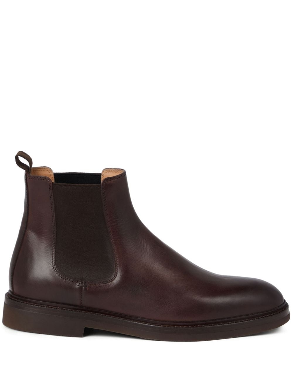 leather ankle boots - 1
