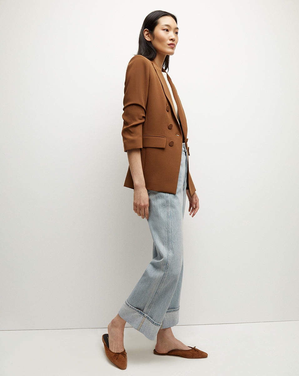 TOMI MATTE CREPE JACKET - 7