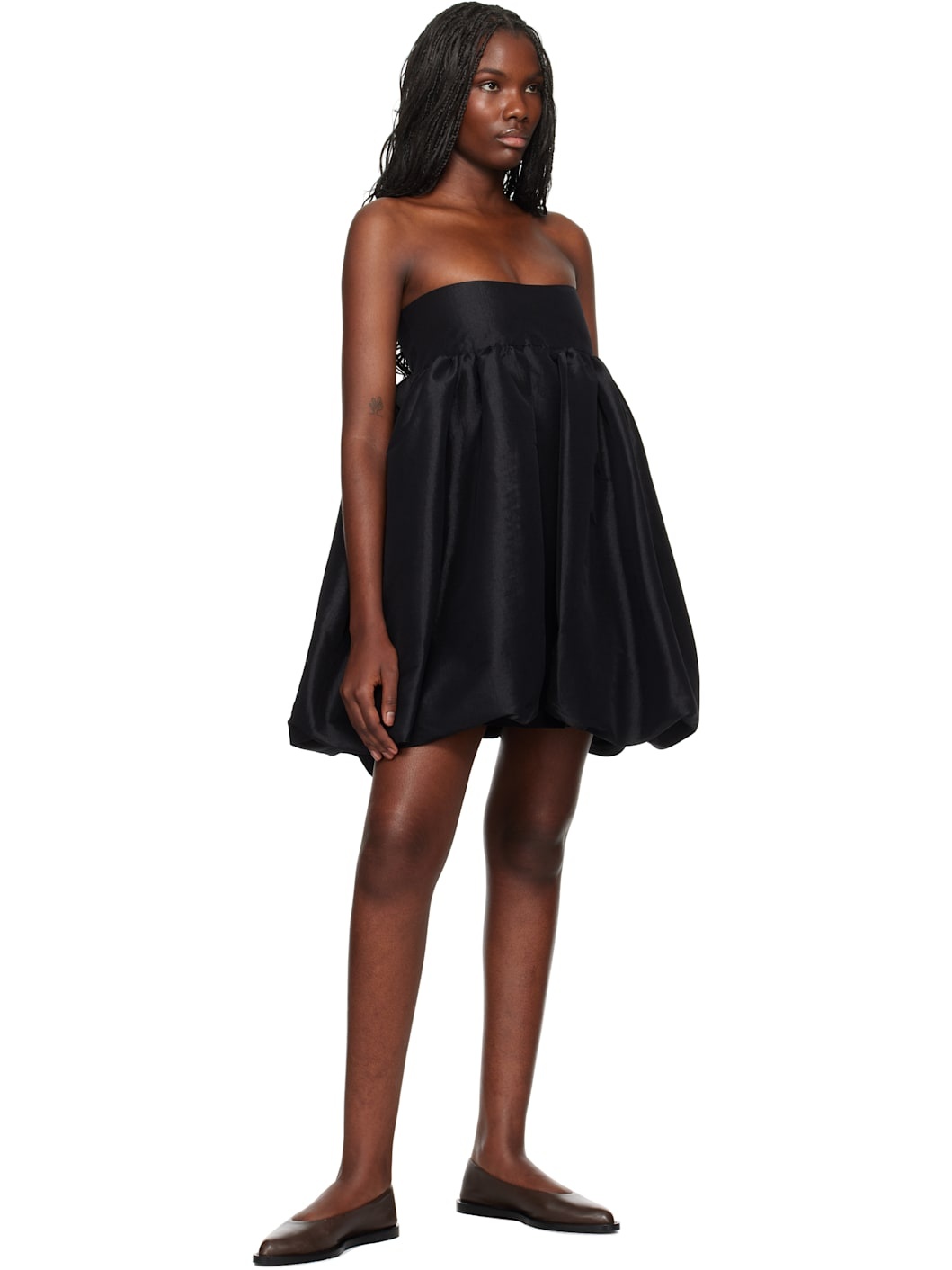 SSENSE Exclusive Black Crie Minidress - 4