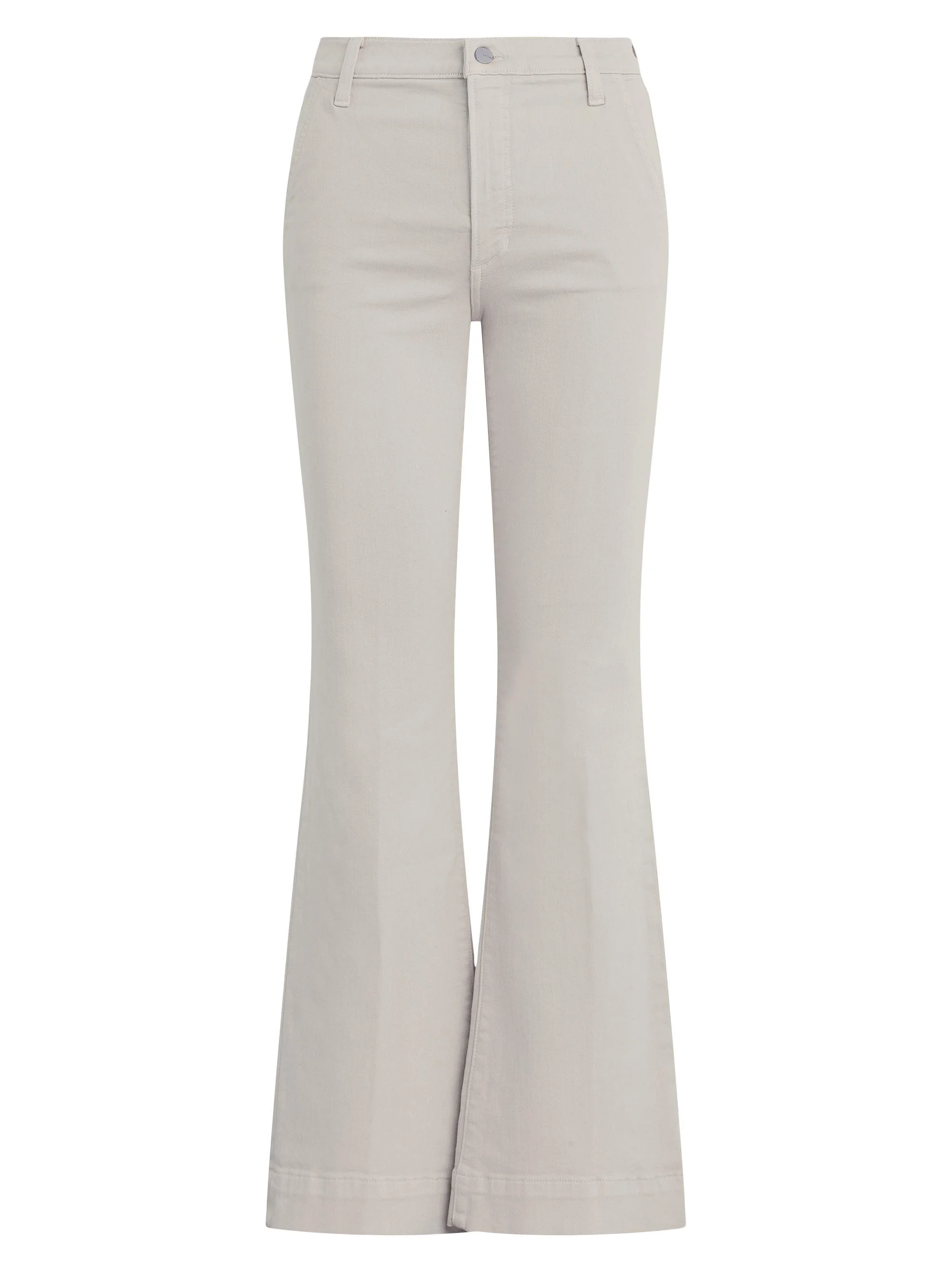 Women's The Molly Cotton-Blend Trousers - Stone - 1