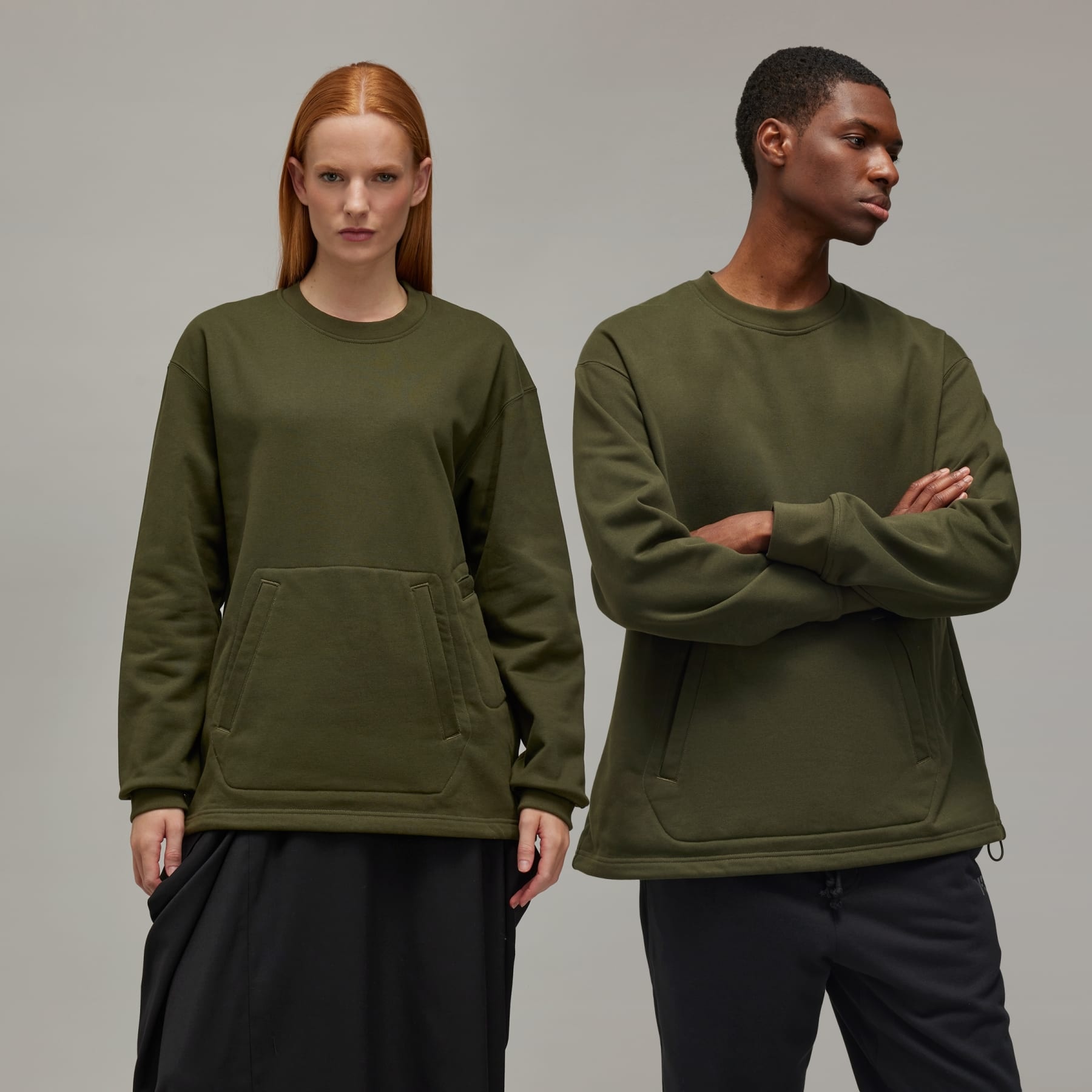 Y-3 Loose Crew Sweater - 3