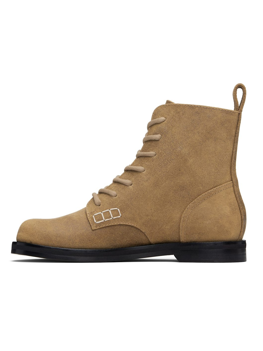 Tan Loafer Boots - 3