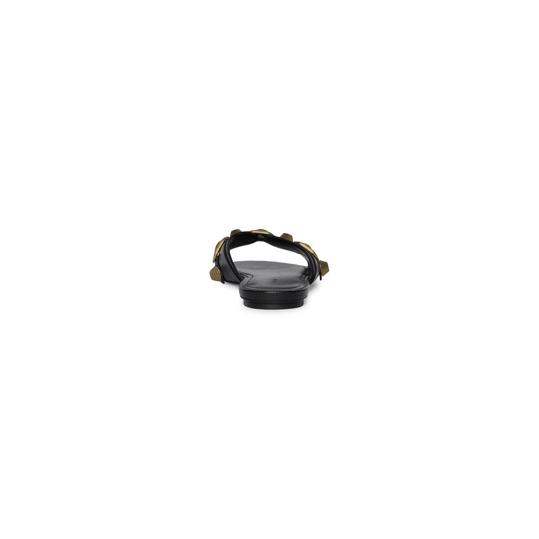 Women's Cagole Sandal in Black - 4