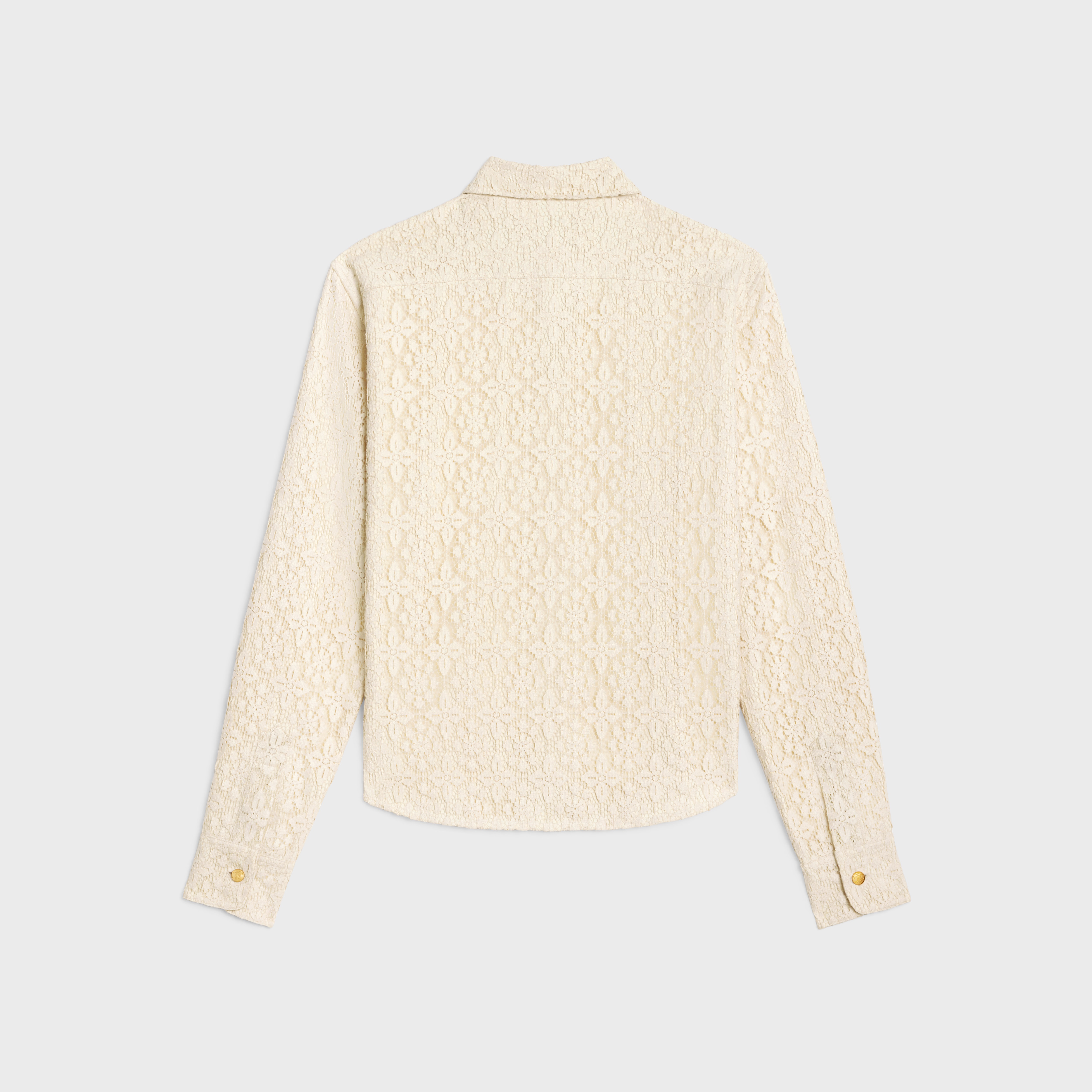 romy shirt in lace cotton - 2