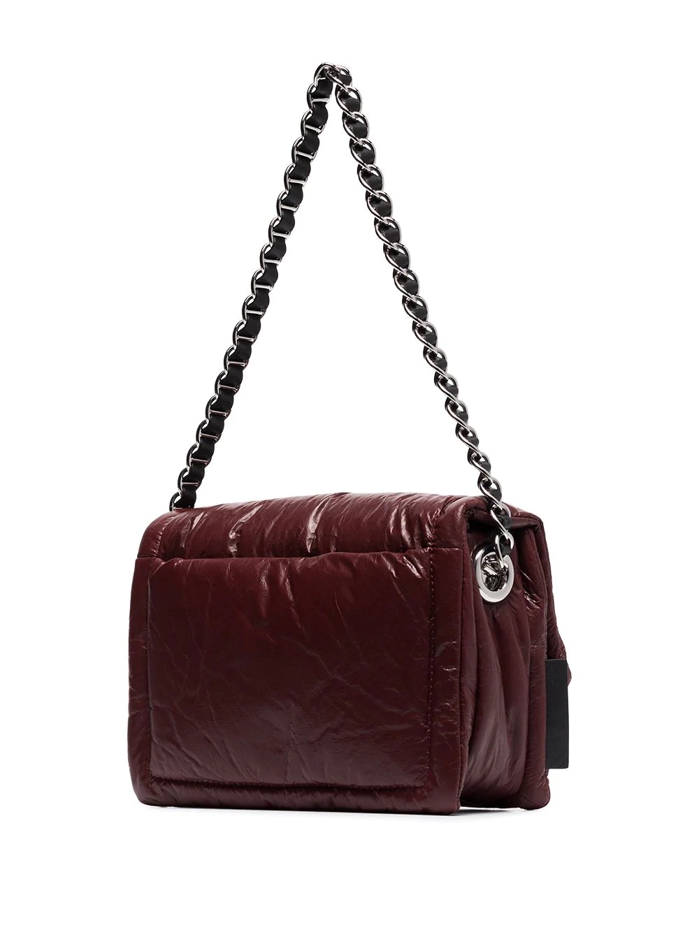 Pillow leather shoulder bag - 3