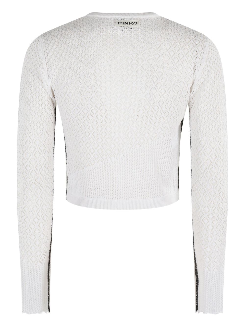 crochet-knit cardigan - 2