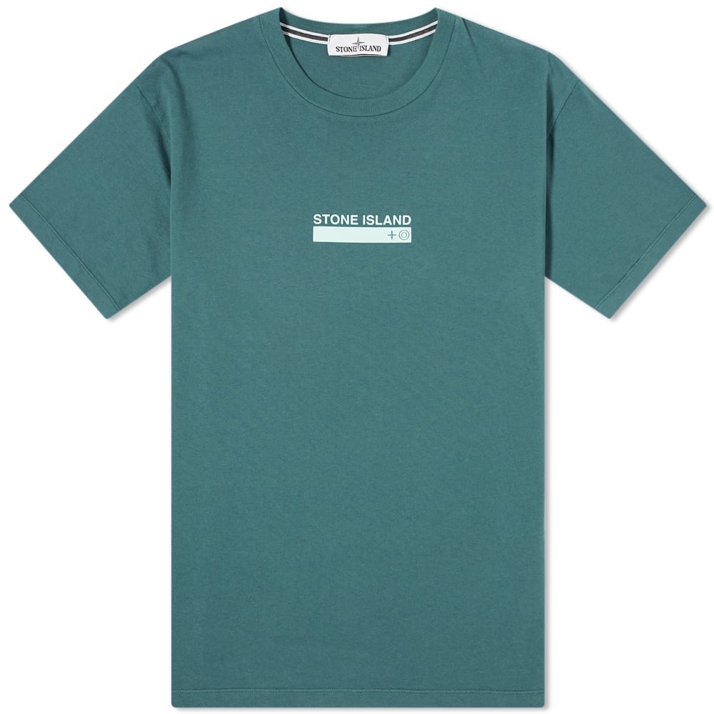 Stone Island Small Logo Print Tee - 1