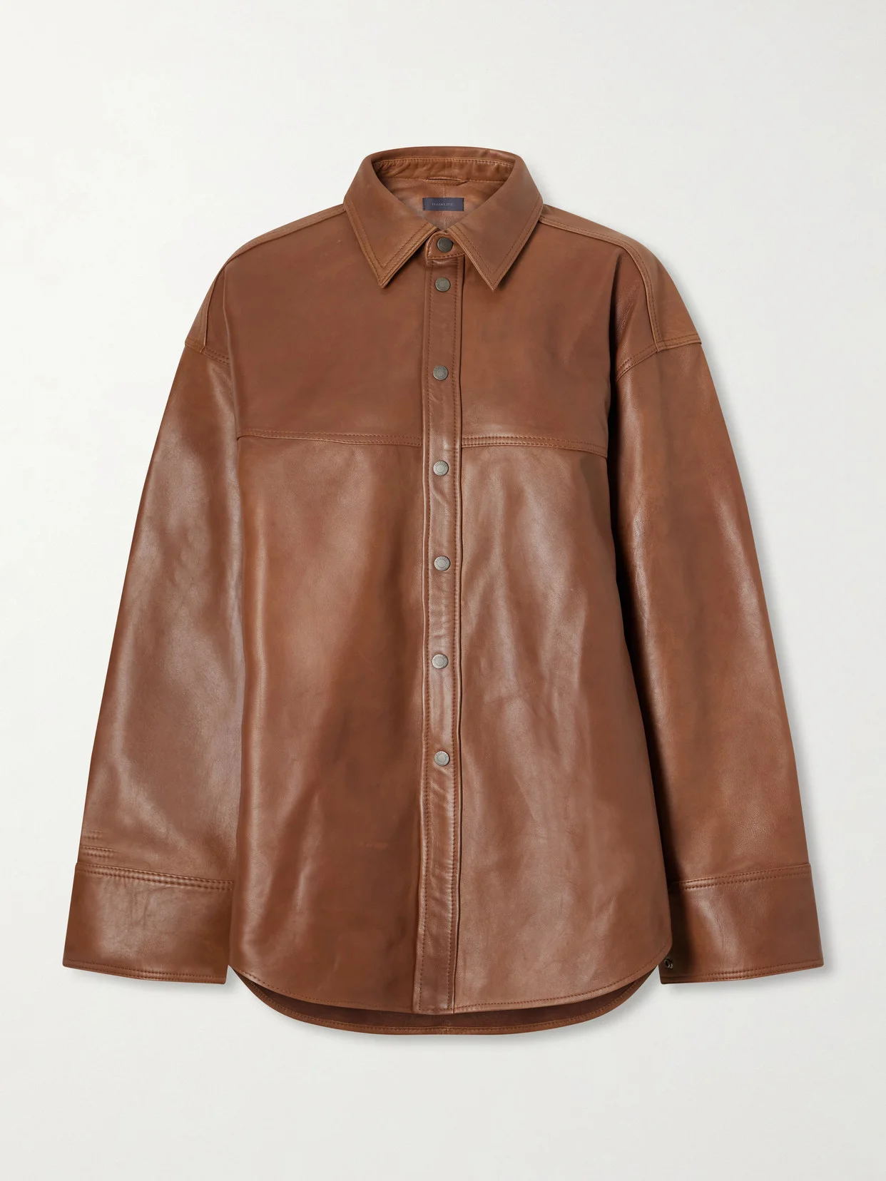 Victoria Leather Shirt - 1