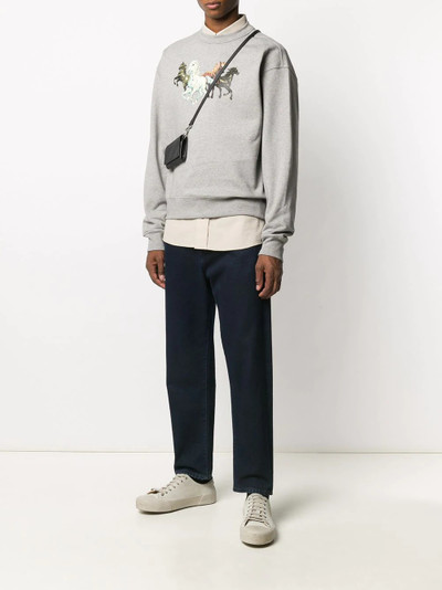 KENZO horse print sweatshirt outlook