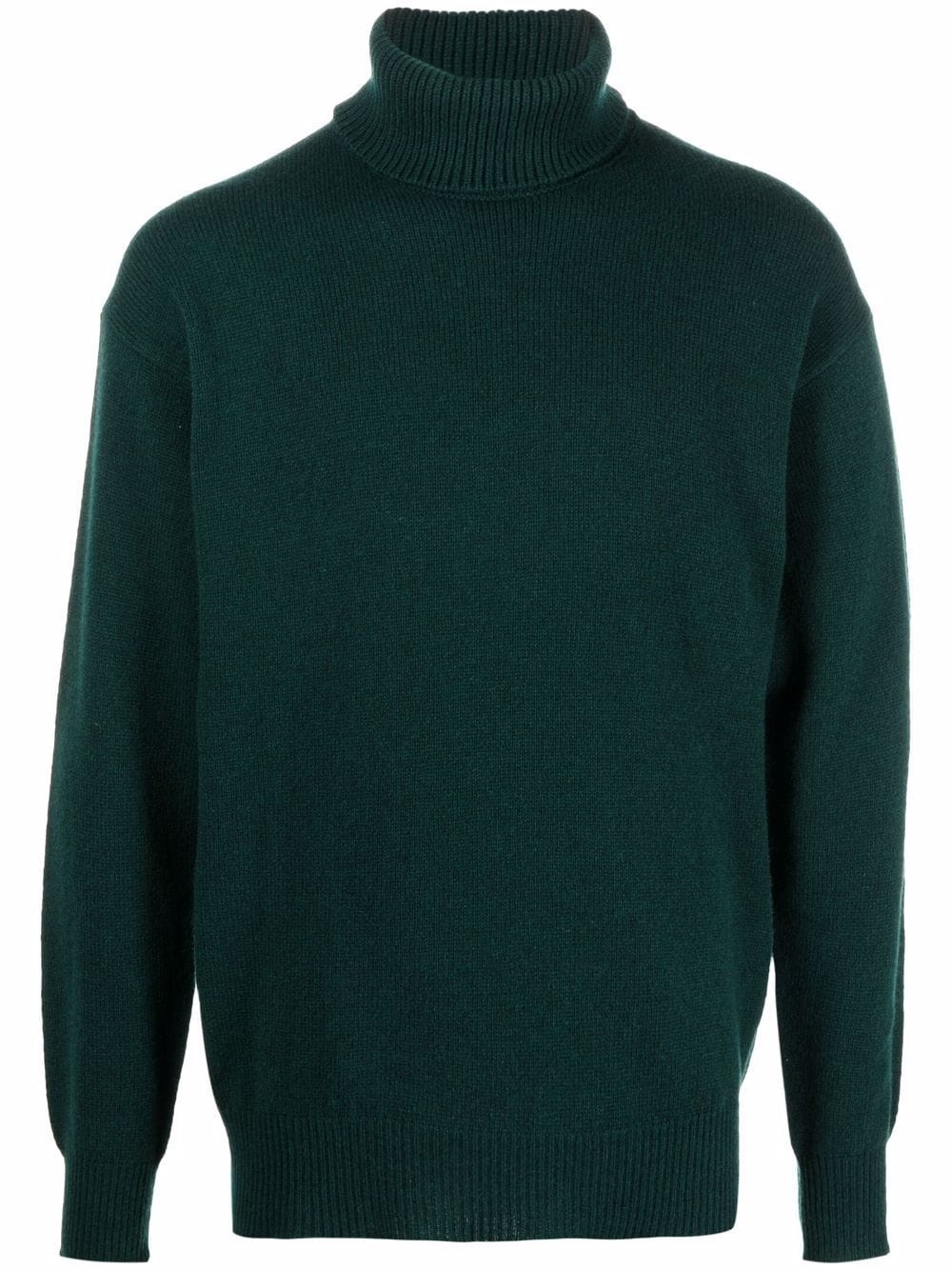 roll neck wool-blend jumper - 1