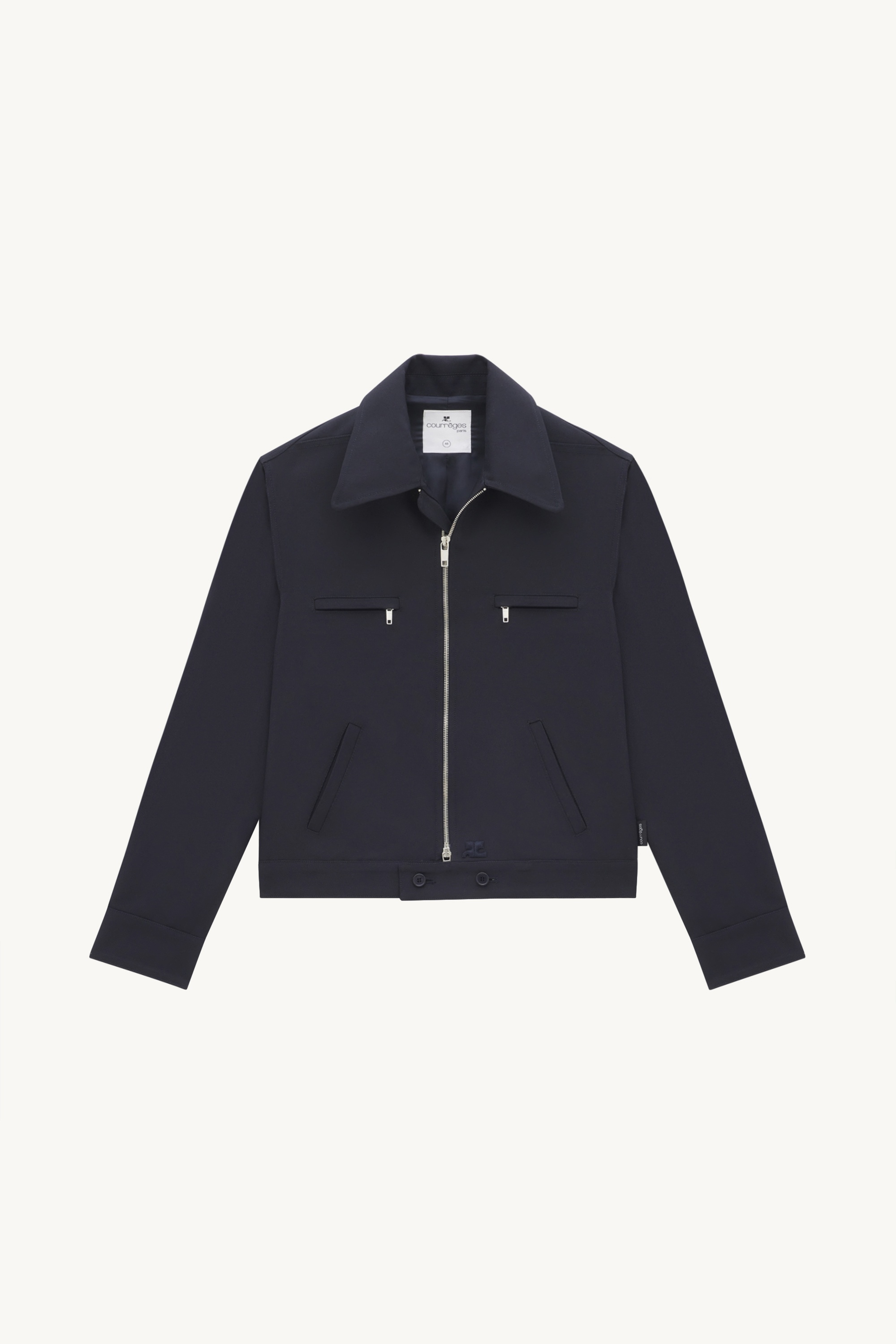 RETRO TWILL ZIP WORKWEAR JACKET - 1